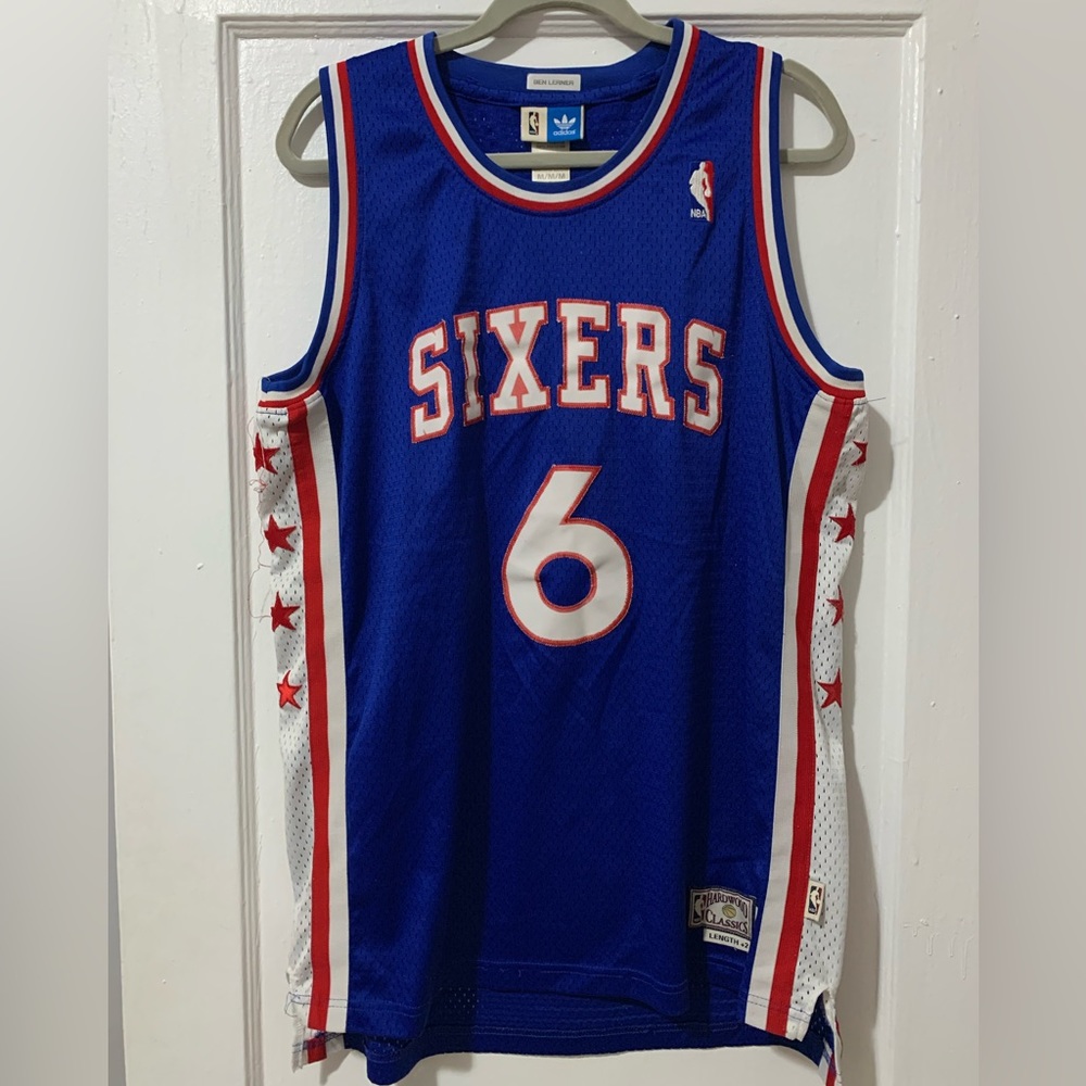 Julius Erving Philadelphia 76ers NBA Hardwood Classic Jersey